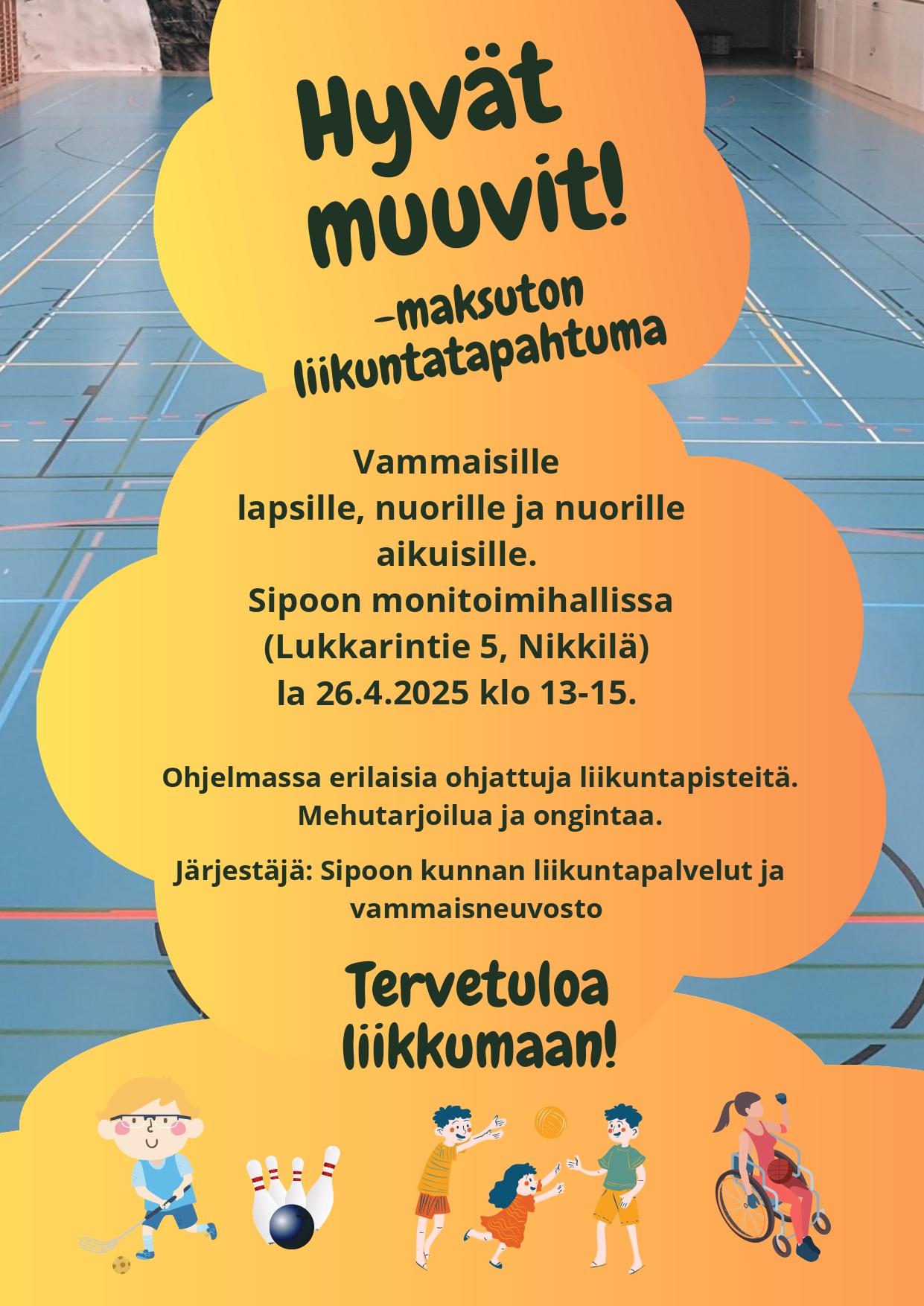 Maksuton liikuntatapahtuma